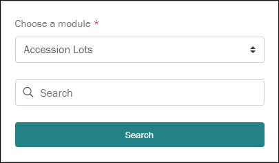 Axiell Go simple Search form
